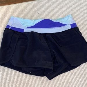 Black lululemon shorts